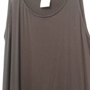 Sleevess pull over maxi dress